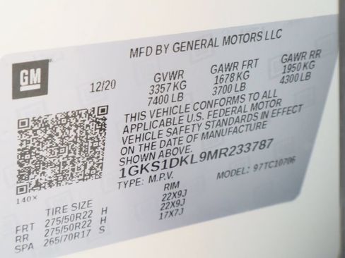 Certified 2021 GMC Yukon Denali w/ Denali Premium Package RWD image 41