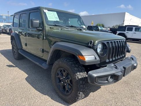 Used 2021 Jeep Wrangler Unlimited Sport AWD/4WD image 3