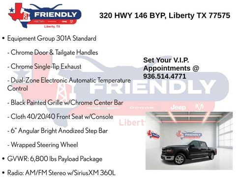 Used 2025 Ford F150 XLT w/ Equipment Group 301A Standard RWD image 5