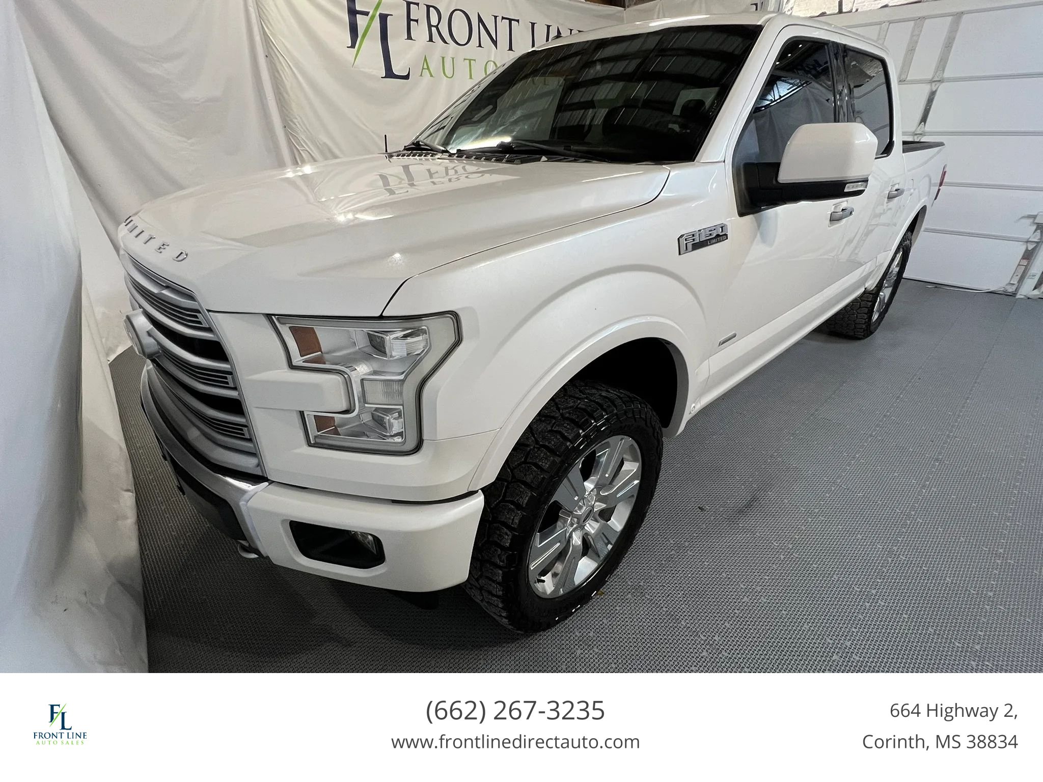 Used 2017 Ford F150 Limited w/ Trailer Tow Package AWD/4WD image 3