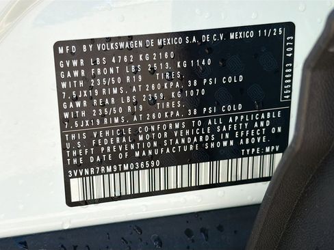 New 2026 Volkswagen Tiguan SE FWD image 42