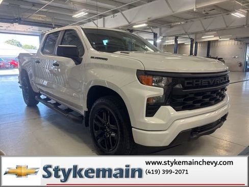 New 2026 Chevrolet Silverado 1500 Custom w/ Turbomax Blackout Package AWD/4WD image 7