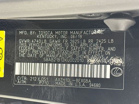 Used 2019 Lexus ES 300h w/ Premium Package image 32