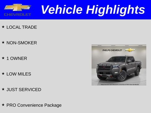 Used 2025 Nissan Frontier PRO-4X w/ Pro Convenience Package image 2