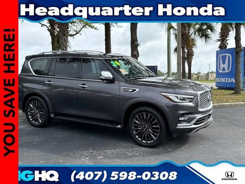 Used 2024 INFINITI QX80 Sensory w/ Cargo Package AWD/4WD image 1