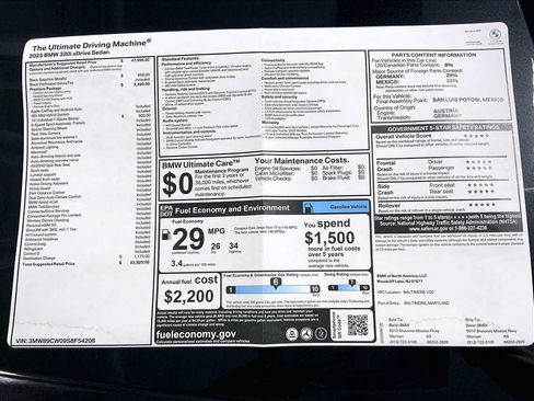 New 2025 BMW 330i xDrive Sedan w/ Premium Package image 22