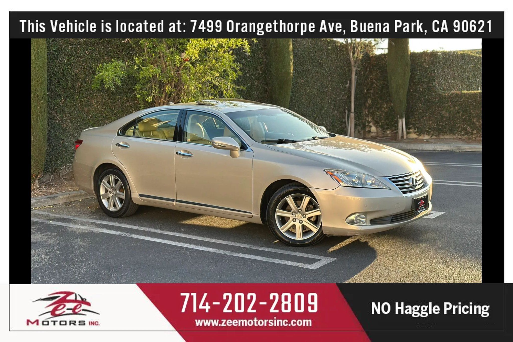 Used 2010 Lexus ES 350 w/ Preferred Accessory Package FWD image 1