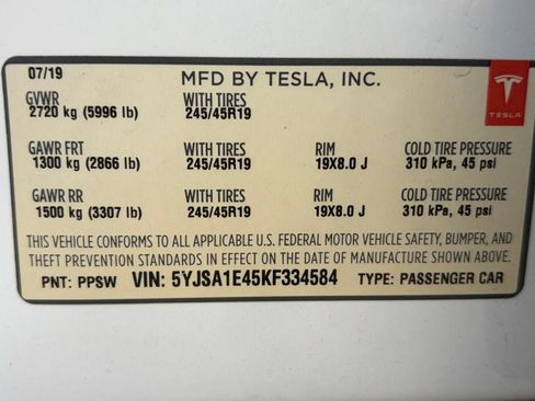 Used 2019 Tesla Model S Performance AWD/4WD image 42