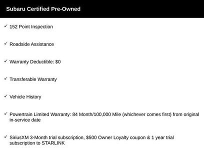 Certified 2024 Subaru Forester Wilderness