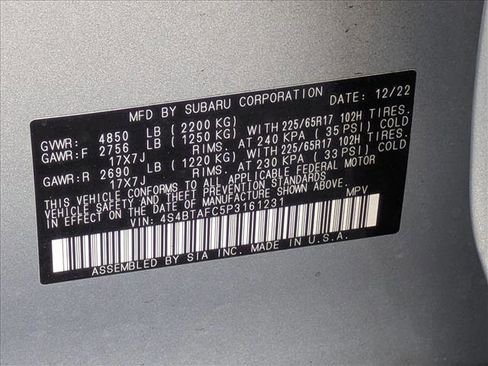 Used 2023 Subaru Outback Premium image 17