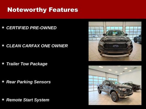 Used 2023 Ford Ranger XLT w/ Equipment Group 301A Mid RWD image 7