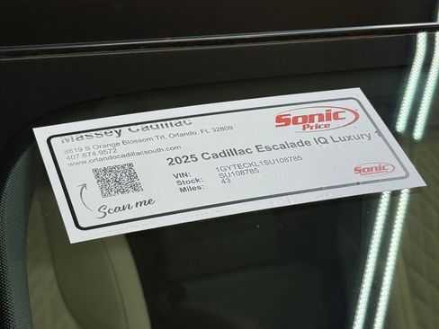 New 2025 Cadillac Escalade IQ Luxury 1 image 58