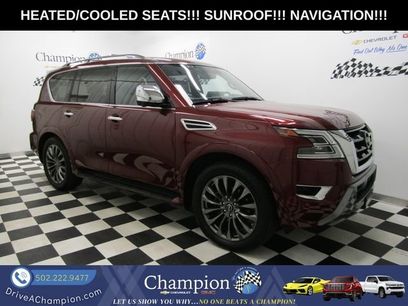 Used 2023 Nissan Armada Platinum w/ Captain's Chairs Package