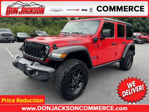 Used 2025 Jeep Wrangler Unlimited Sport S 4xe AWD/4WD image 1