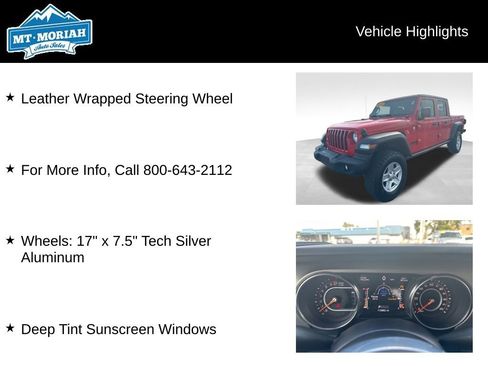 Used 2020 Jeep Gladiator Sport w/ Quick Order Package 24S image 20