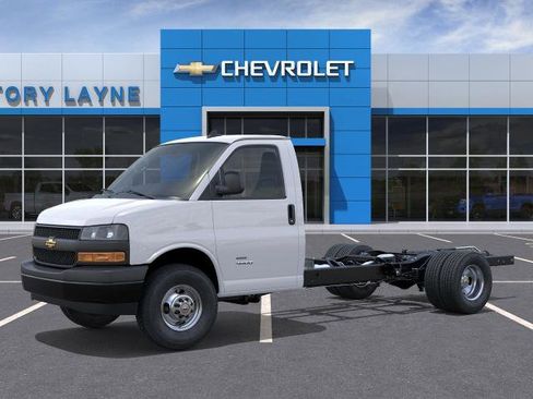 New 2025 Chevrolet Express 3500 w/ Driver Convenience Package RWD image 2