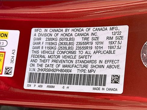 Used 2023 Honda CR-V Sport Touring image 33