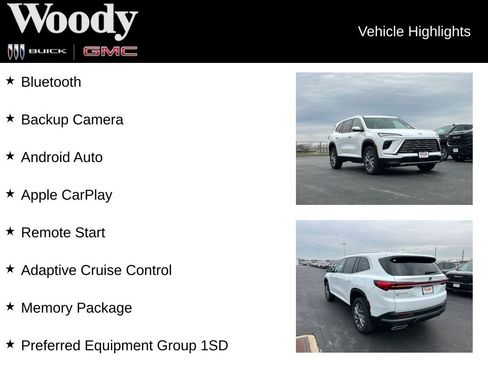 New 2026 Buick Enclave Preferred w/ Power Package AWD/4WD image 3