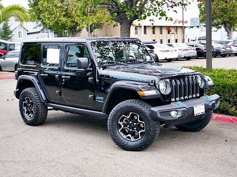 Used 2021 Jeep Wrangler Unlimited Rubicon 4xe image 3