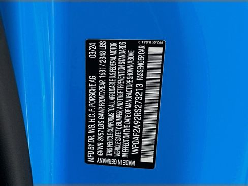 Certified 2024 Porsche 911 GT3 RS image 33