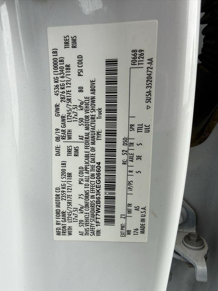 Used 2019 Ford F250 XL w/ Power Equipment Group AWD/4WD image 43