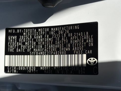 New 2026 Toyota Corolla LE FWD image 30