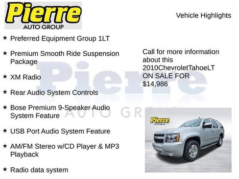 Used 2010 Chevrolet Tahoe LT AWD/4WD image 7