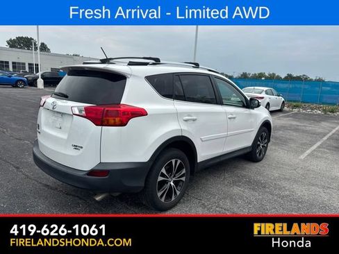 Used 2015 Toyota RAV4 Limited w/ Technology Package AWD/4WD image 5