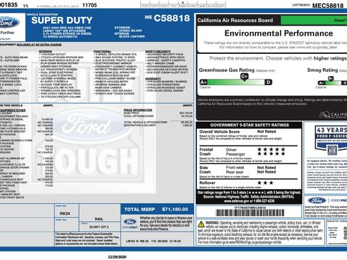 Used 2021 Ford F250 Lariat w/ Lariat Value Package image 3