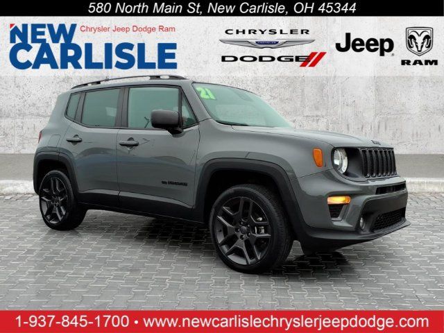Used 2021 Jeep Renegade Latitude AWD/4WD image 1