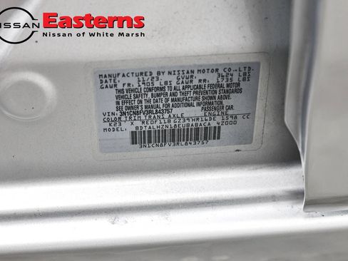 Used 2024 Nissan Versa SR w/ Trunk Package FWD image 34