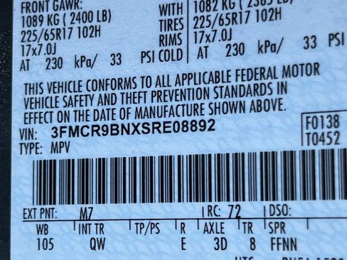 Used 2025 Ford Bronco Sport Big Bend AWD/4WD image 10