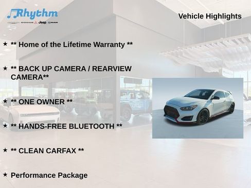 Used 2020 Hyundai Veloster N w/ Performance Package image 5
