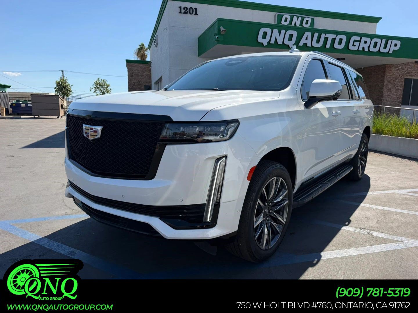 Used 2021 Cadillac Escalade ESV Sport w/ Driver Assist Tech Package AWD/4WD image 1