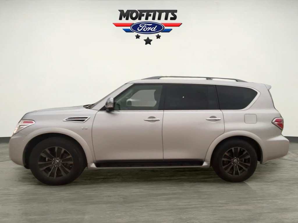 Used 2020 Nissan Armada Platinum w/ Captain's Chairs Package AWD/4WD image 2