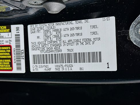 Used 2024 Toyota Tundra SR5 w/ SR5 Convenience Package AWD/4WD image 12