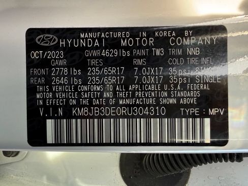 Certified 2024 Hyundai Tucson SEL FWD image 33