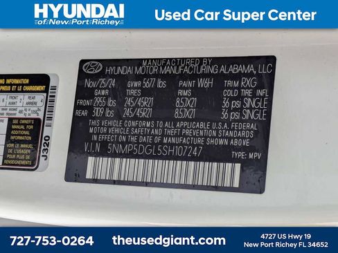 Used 2025 Hyundai Santa Fe Calligraphy AWD/4WD image 48