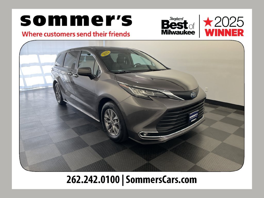 Used 2022 Toyota Sienna XLE FWD 360° Tour