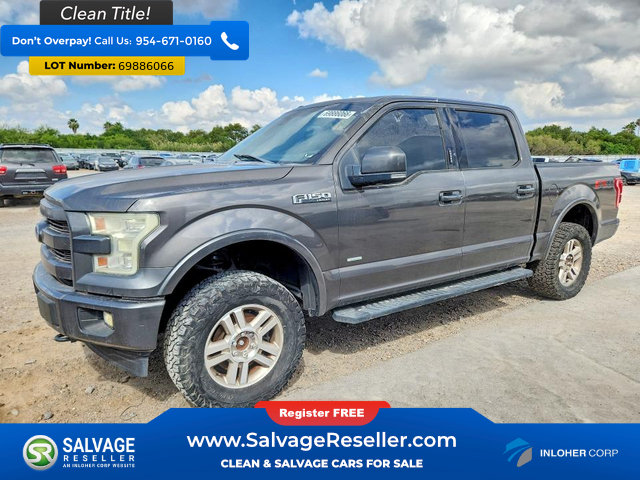 Used 2017 Ford F150 Lariat w/ Equipment Group 502A Luxury AWD/4WD image 1