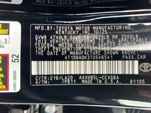 New 2026 Toyota Camry XLE AWD/4WD image 25