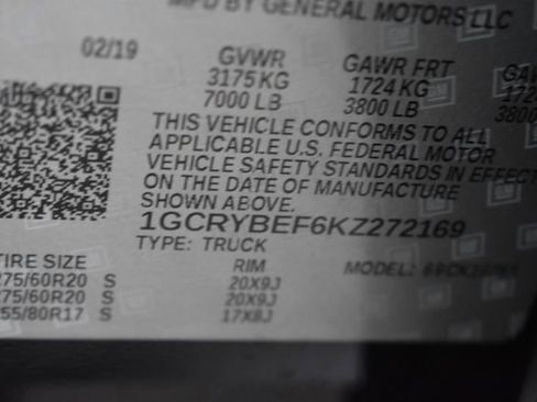 Certified 2019 Chevrolet Silverado 1500 Custom w/ Custom Convenience Package image 35