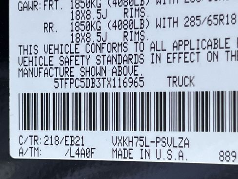 Used 2026 Toyota Tundra TRD Pro AWD/4WD image 13