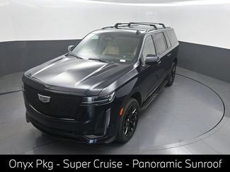 Used 2022 Cadillac Escalade ESV Sport w/ LPO, ONYX Package AWD/4WD video 1