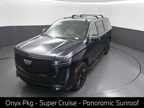 Used 2022 Cadillac Escalade ESV Sport w/ LPO, ONYX Package AWD/4WD image 1