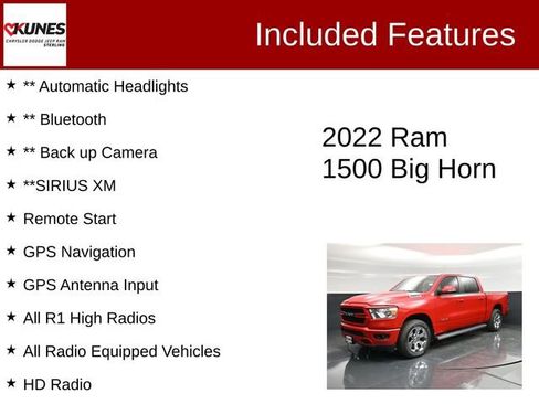Certified 2022 RAM 1500 Big Horn image 3