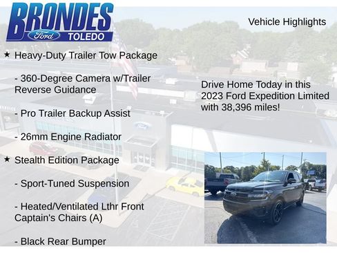 Used 2023 Ford Expedition Limited AWD/4WD image 12