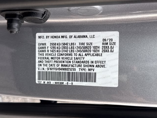 Used 2021 Honda Pilot Touring image 30
