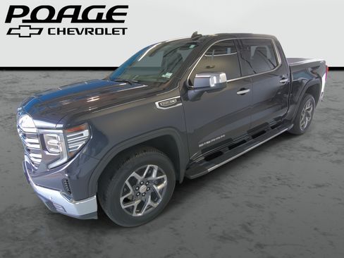 Used 2025 GMC Sierra 1500 SLT w/ SLT Premium Plus Package AWD/4WD image 1