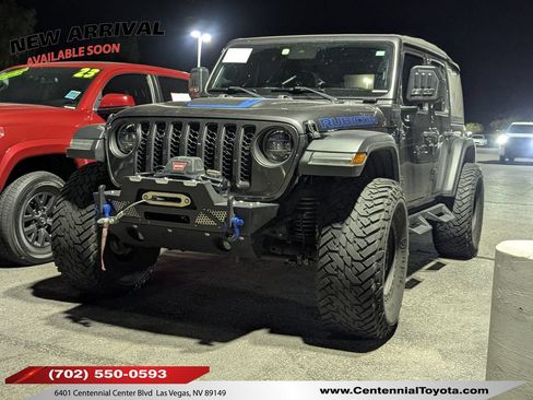 Used 2021 Jeep Wrangler Unlimited Rubicon 4xe w/ Safety Group AWD/4WD image 1